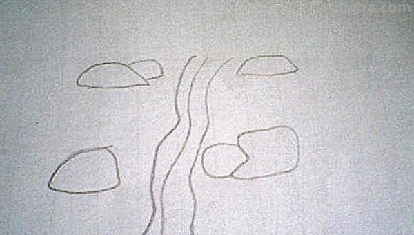河怎么画简笔画 简笔画小溪的画法？