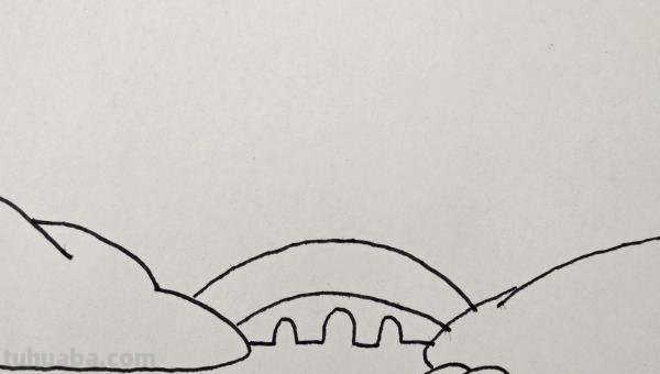 河怎么画简笔画 简笔画小溪的画法？
