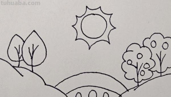 河怎么画简笔画 简笔画小溪的画法？