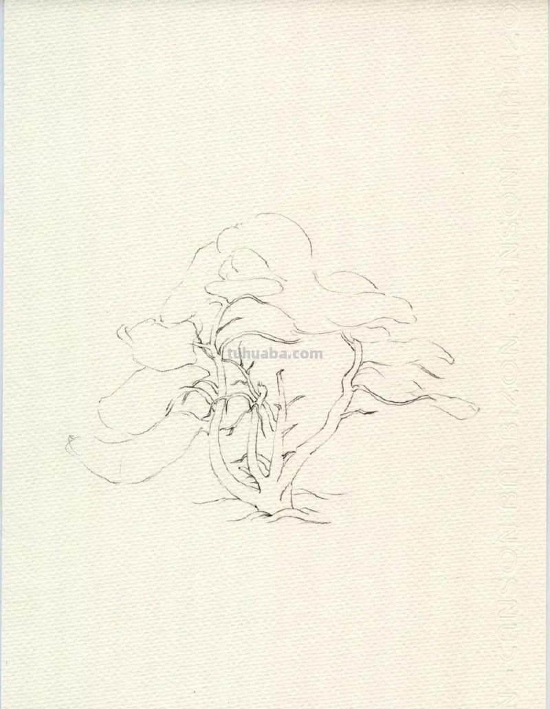 素描教程干货｜工整的风景钢笔速写