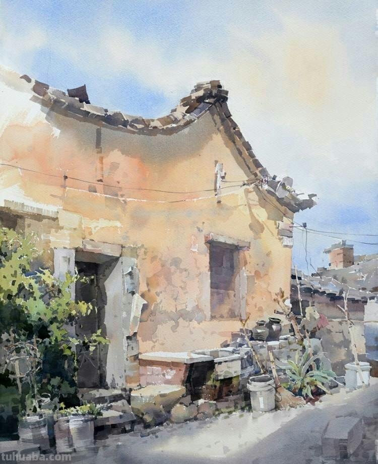 吴昌文写生风景水彩画作品选集