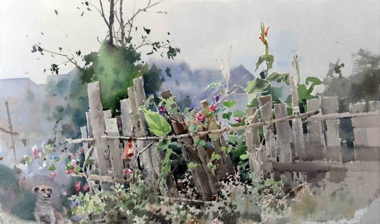 吴昌文写生风景水彩画作品选集