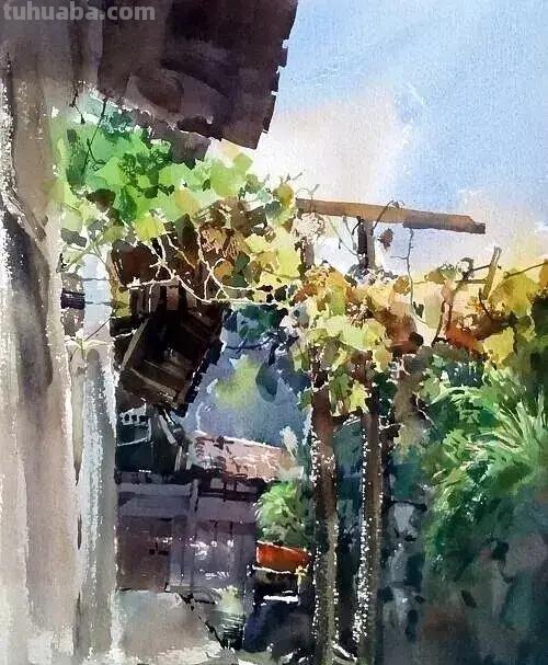 吴昌文写生风景水彩画作品选集