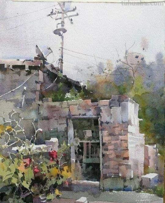 吴昌文写生风景水彩画作品选集