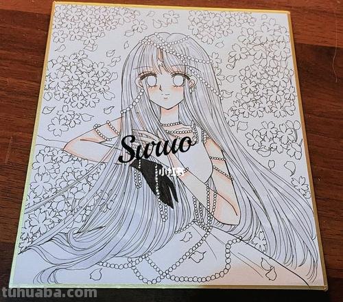 画师大佬绘制水彩版的美少女战士，土萌萤看起来好帅气