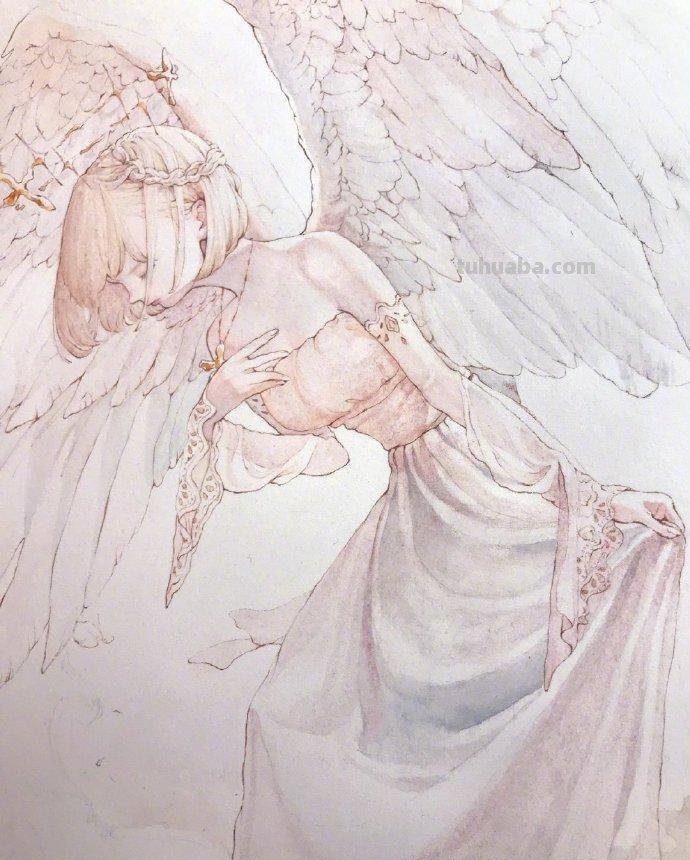 画师大佬绘制水彩版的美少女战士，土萌萤看起来好帅气