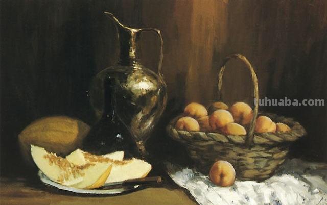 巴西画家马格塔斯花卉静物油画作品欣赏