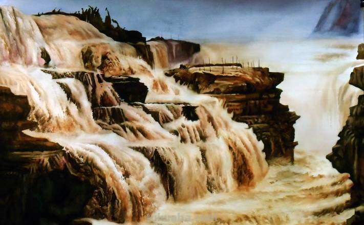 黄河怎么画学生彩铅 一年级黄河简单画？