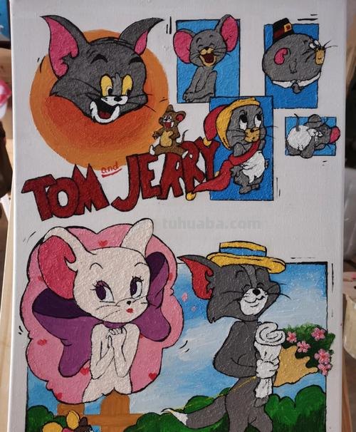 汤姆猫怎么画彩铅 怎么用笔画汤姆？