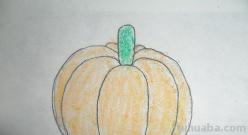 南瓜怎么画简笔画 南瓜怎么画简笔画
