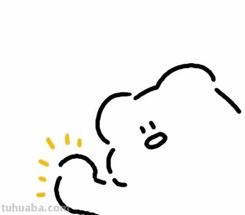 可爱简洁的卡通简笔画