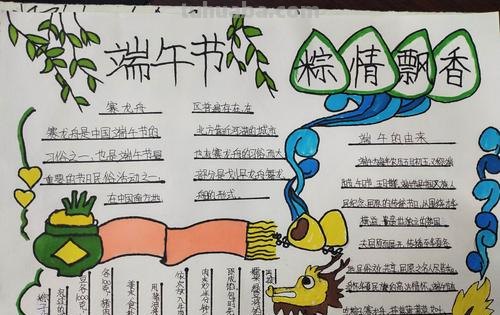 端午节的手抄报怎么画眼睛 端午节手抄报怎么画?