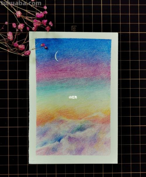 用彩铅怎么画渐变 怎么能用彩铅画出渐变星空?