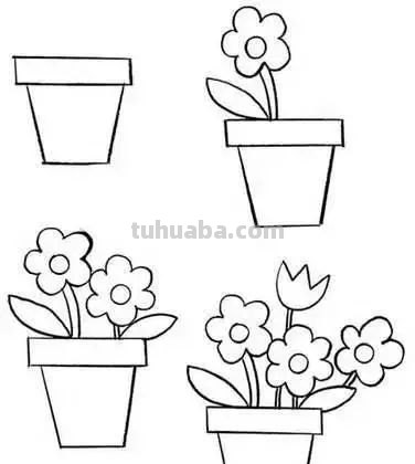 每天学一幅简笔画-30种动、植物画法的图解，一学就会