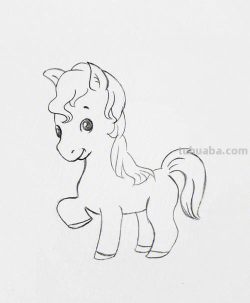 小马简笔画怎么画 小马简笔画怎么画的又好看又美丽