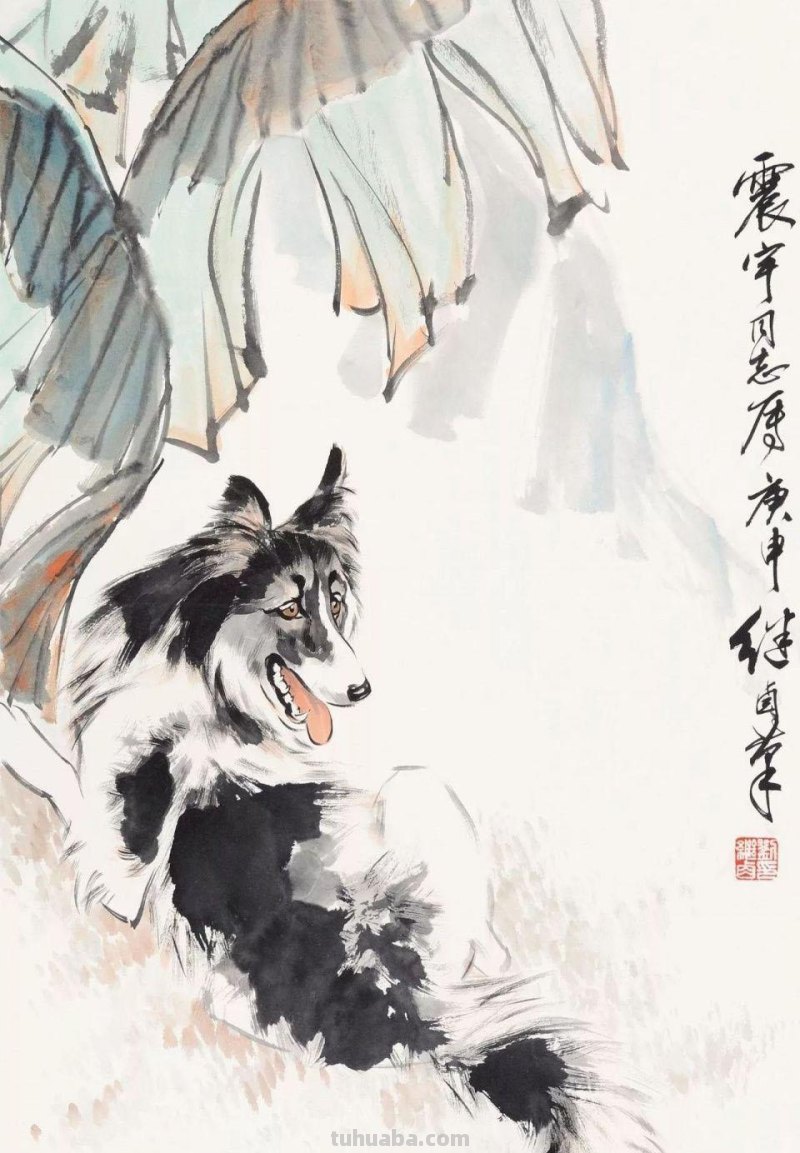 刘继卣画狗，拟人化的写实画法