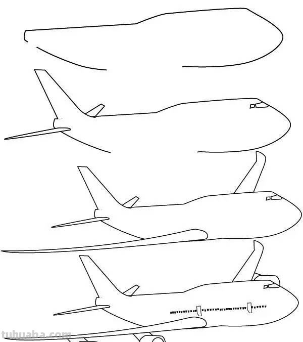 儿童简笔画：每个孩子都有一个航空梦，飞机火箭给你小小的满足