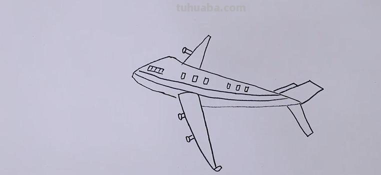 飞机的简笔画来啦，小朋友们认识这组飞机吗？我们一起来画它们吧