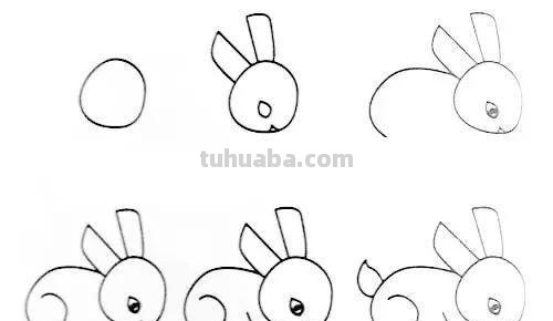 简笔画｜动画人物、动物简笔画教程，幼师家长收藏起来教孩子！