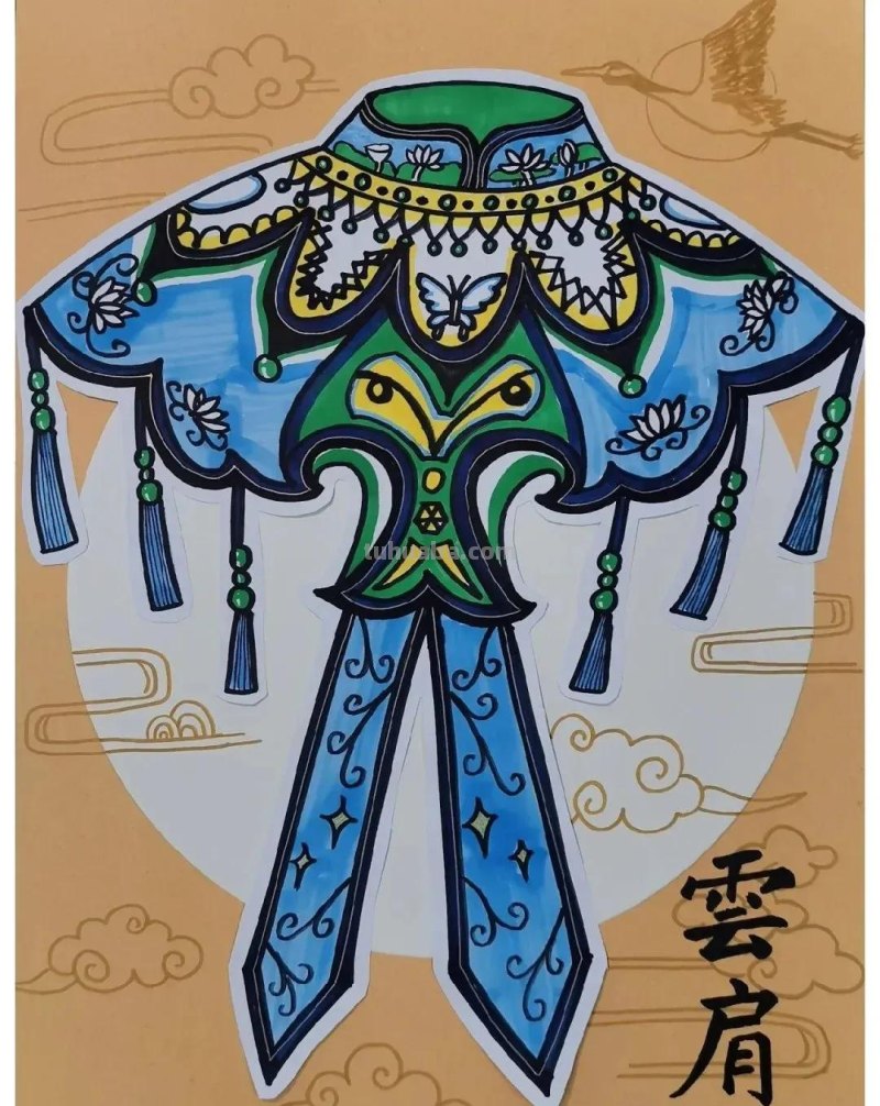 中国汉民族服饰文化的产物，喜欢古风的快收藏汇聚！各类云肩