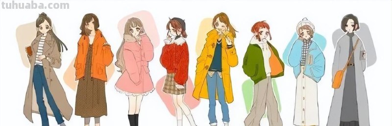 手绘丨超日常服装穿搭，让你每天十八岁