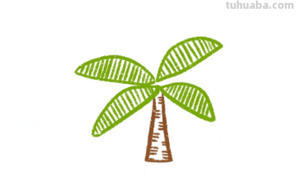 椰子树怎么画简单又漂亮图片 椰子树怎么画简单又漂亮图片
