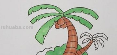 椰子树怎么画 简单 椰子树怎么画 简单