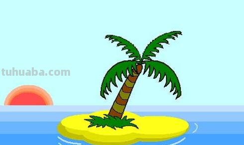 椰子树怎么画 椰子树怎么画