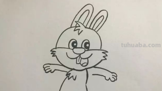 怎么画兔子简笔画 怎么画兔子简笔画