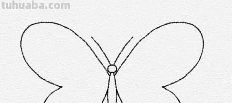 怎么画蝴蝶简笔画 怎么画蝴蝶简笔画
