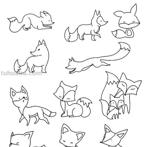 狐狸简笔画的步骤 狐狸简笔画的步骤怎么写