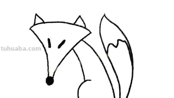 狐狸怎么画 简单 狐狸怎么画 简单