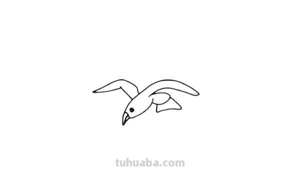 海鸟怎么画简笔画 怎样画鸟【简笔画】?