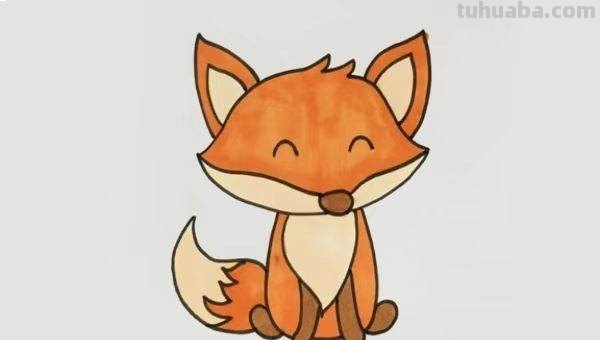 狐狸的画法 狐狸的画法