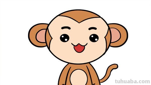 猴子怎么画简笔画