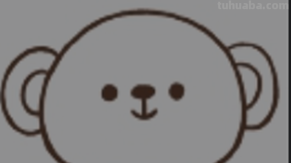 猴子简笔画教程