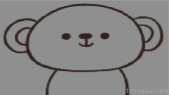 猴子简笔画教程