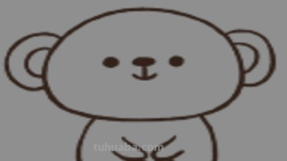 猴子简笔画教程