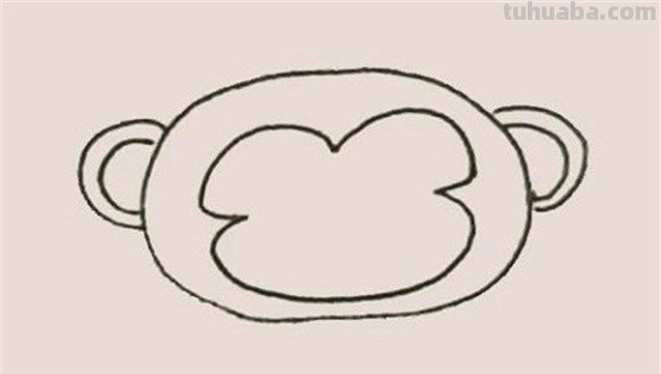 猴子简笔画教程