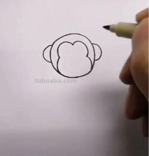 猴子简笔画