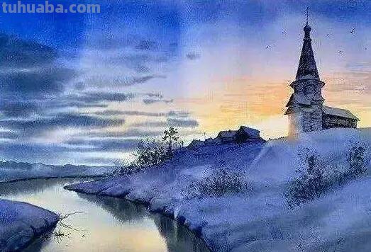 流光溢彩之美-俄罗斯画家Igor Dubovoi风景水彩画欣赏