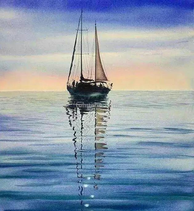 流光溢彩之美-俄罗斯画家Igor Dubovoi风景水彩画欣赏