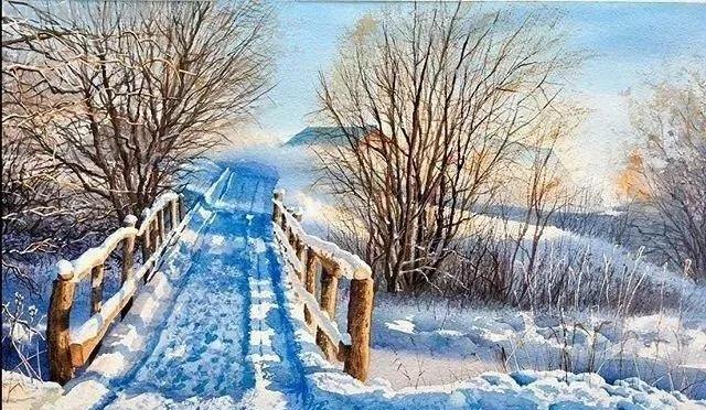 流光溢彩之美-俄罗斯画家Igor Dubovoi风景水彩画欣赏