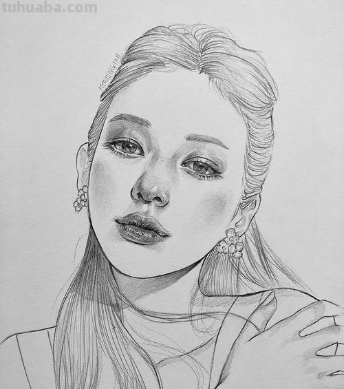 速写女生脸部 线性速写用线技巧？