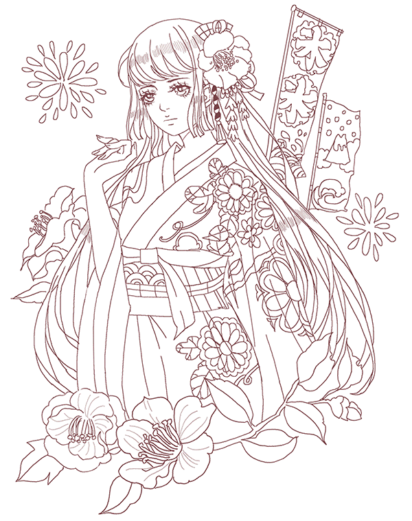 这组超有风格的水彩少女,不仅仅是小清新,还自带飘逸~ 这组超有风格的水彩少女,不仅仅是小清新,还自带飘逸~