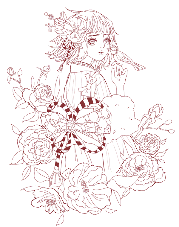 这组超有风格的水彩少女,不仅仅是小清新,还自带飘逸~ 这组超有风格的水彩少女,不仅仅是小清新,还自带飘逸~