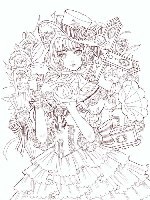 这组超有风格的水彩少女,不仅仅是小清新,还自带飘逸~ 这组超有风格的水彩少女,不仅仅是小清新,还自带飘逸~