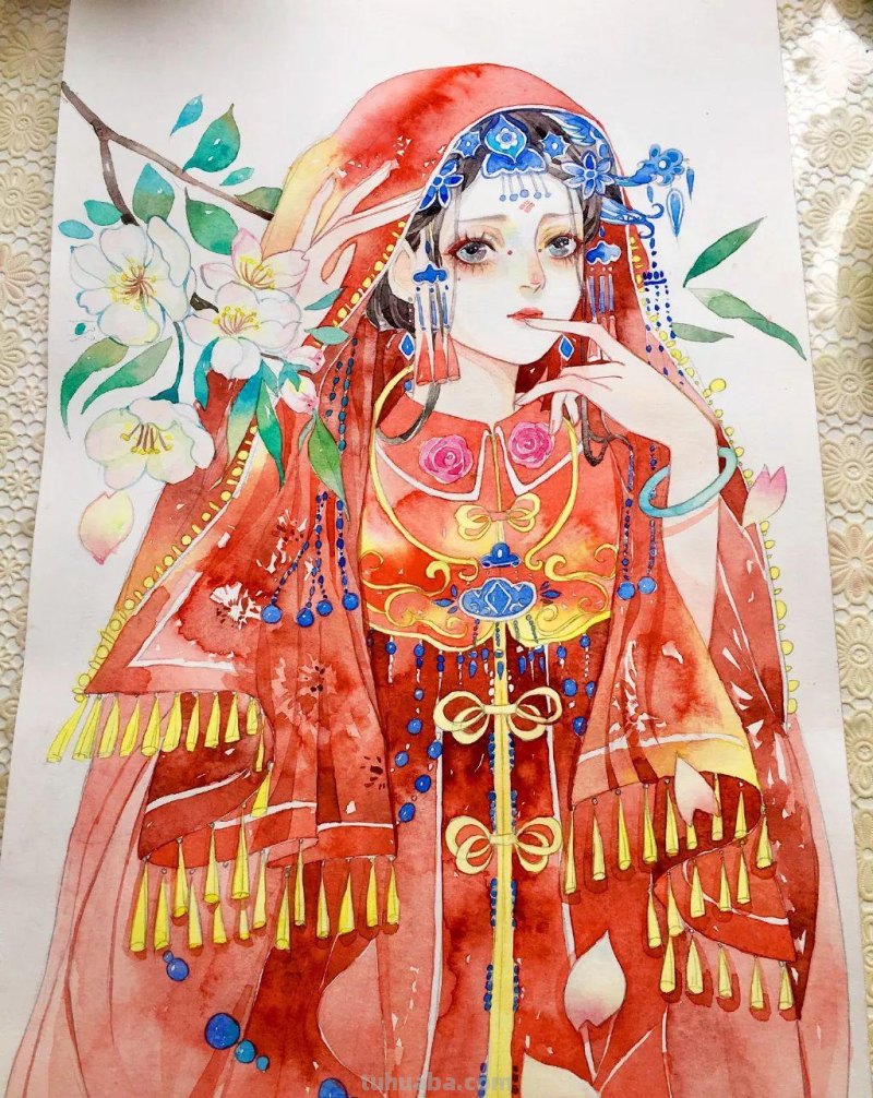 这组超有风格的水彩少女,不仅仅是小清新,还自带飘逸~ 这组超有风格的水彩少女,不仅仅是小清新,还自带飘逸~