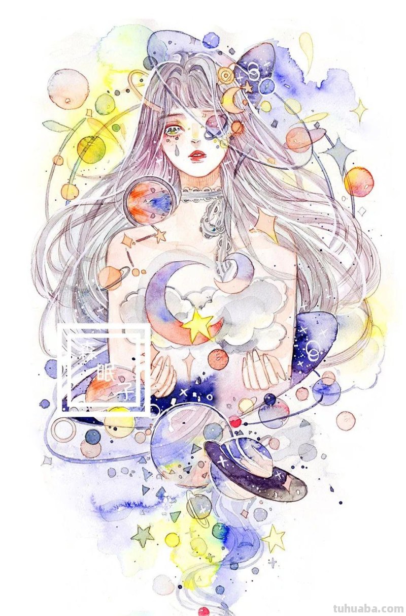 这组超有风格的水彩少女,不仅仅是小清新,还自带飘逸~ 这组超有风格的水彩少女,不仅仅是小清新,还自带飘逸~