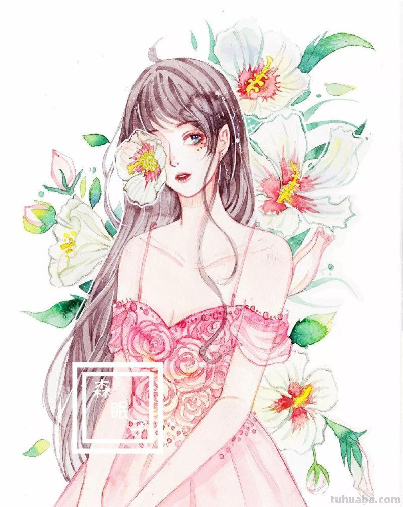 这组超有风格的水彩少女,不仅仅是小清新,还自带飘逸~ 这组超有风格的水彩少女,不仅仅是小清新,还自带飘逸~